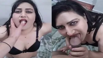 Paki sexy bhabhi ji hot blowjob video